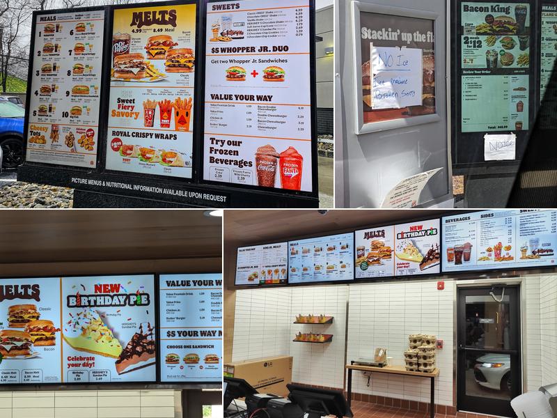 Burger King Menu