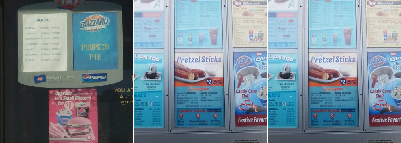 Dairy Queen Grill & Chill Menu