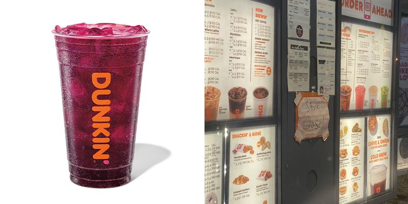 Dunkin' Menu