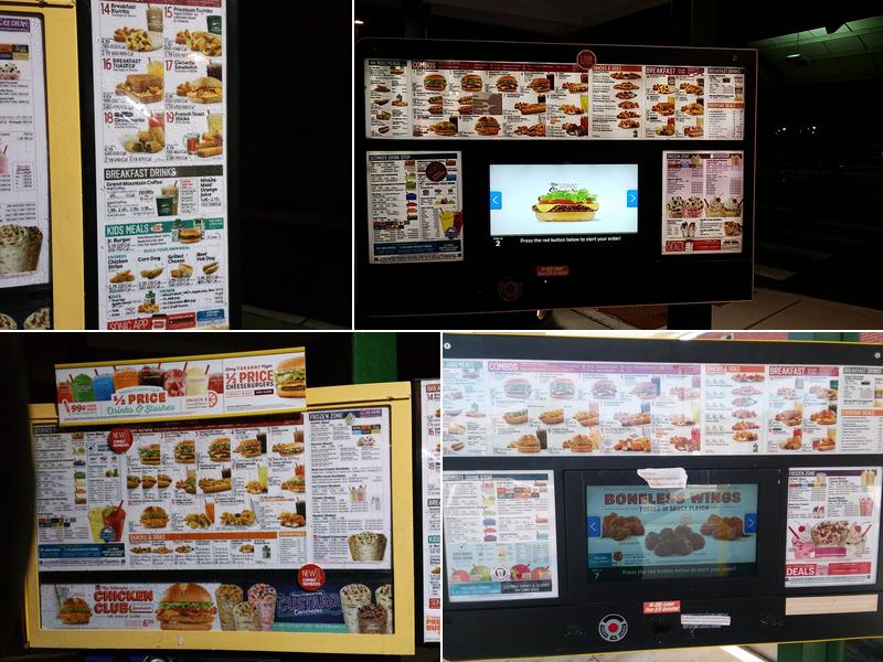 Sonic Drive-In Menu