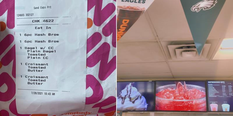 Dunkin' Menu