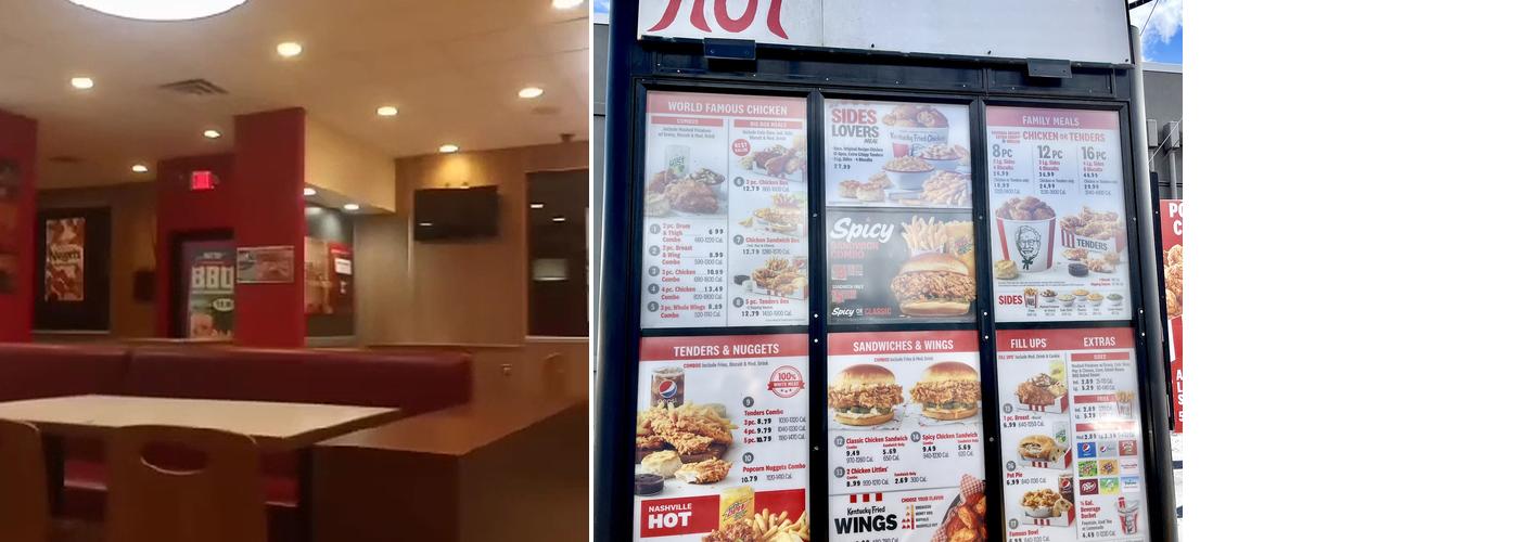 KFC Menu