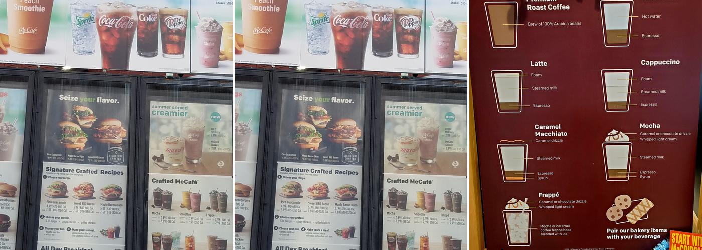 McDonald's Menu