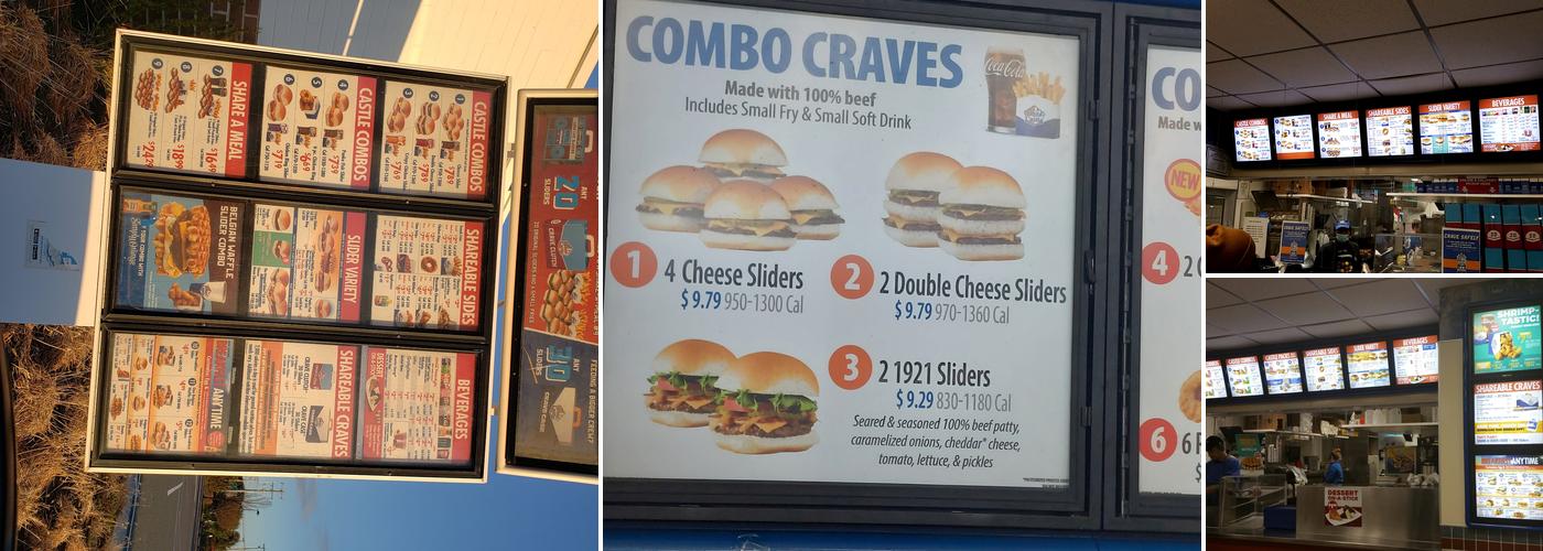 White Castle Menu