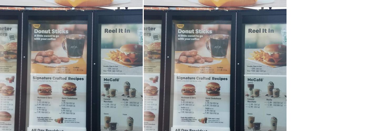 McDonald's Menu