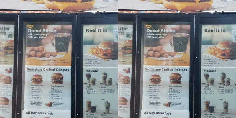 McDonald's Menu