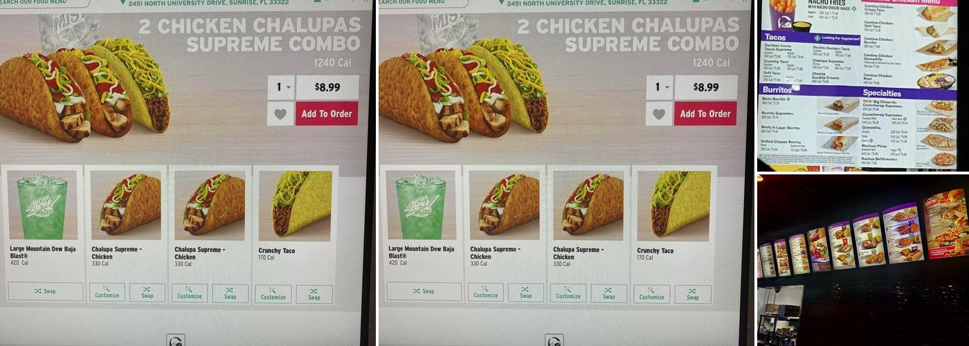 Taco Bell Menu
