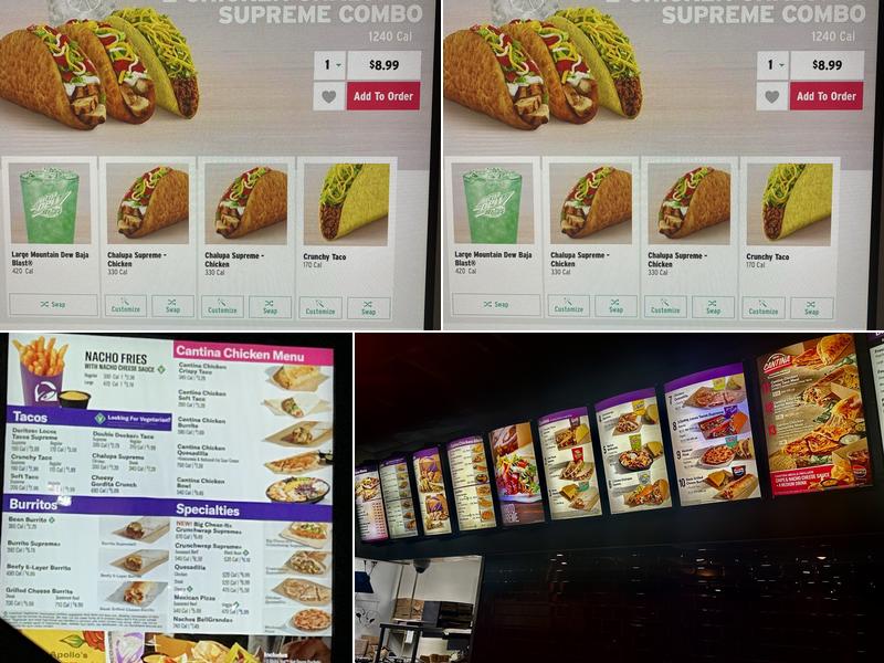 Taco Bell Menu