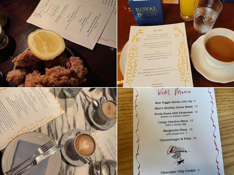 Chiltern Firehouse Menu