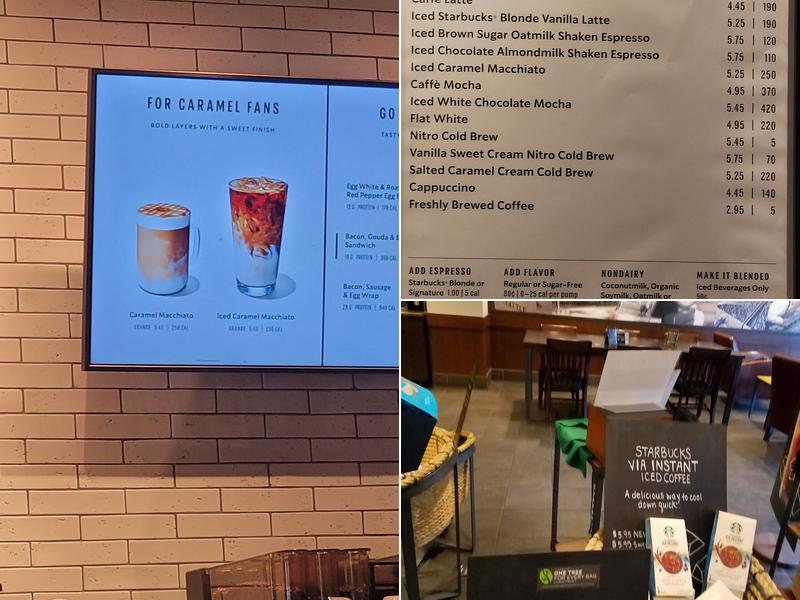 Starbucks Menu