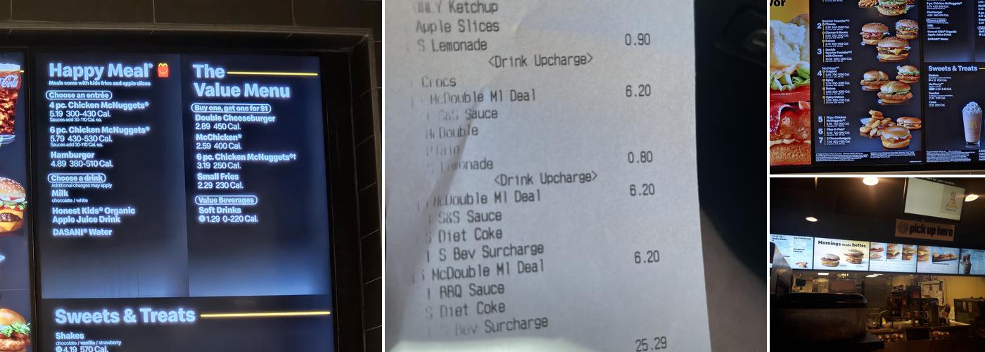McDonald's Menu