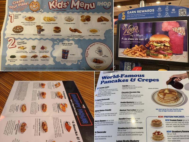 IHOP Menu