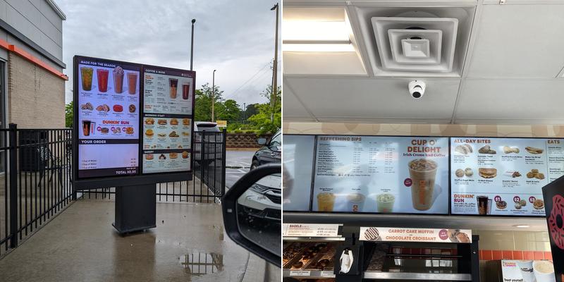 Dunkin' Menu
