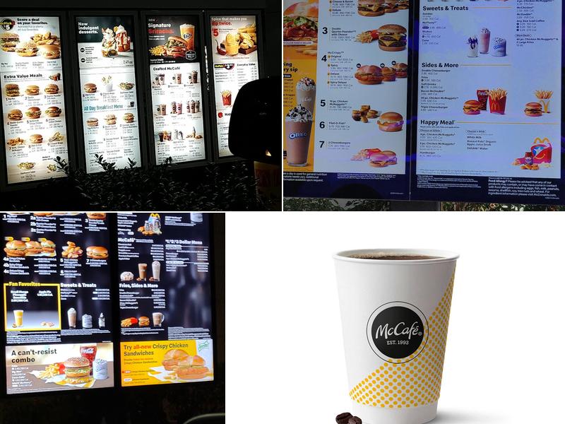 McDonald's Menu