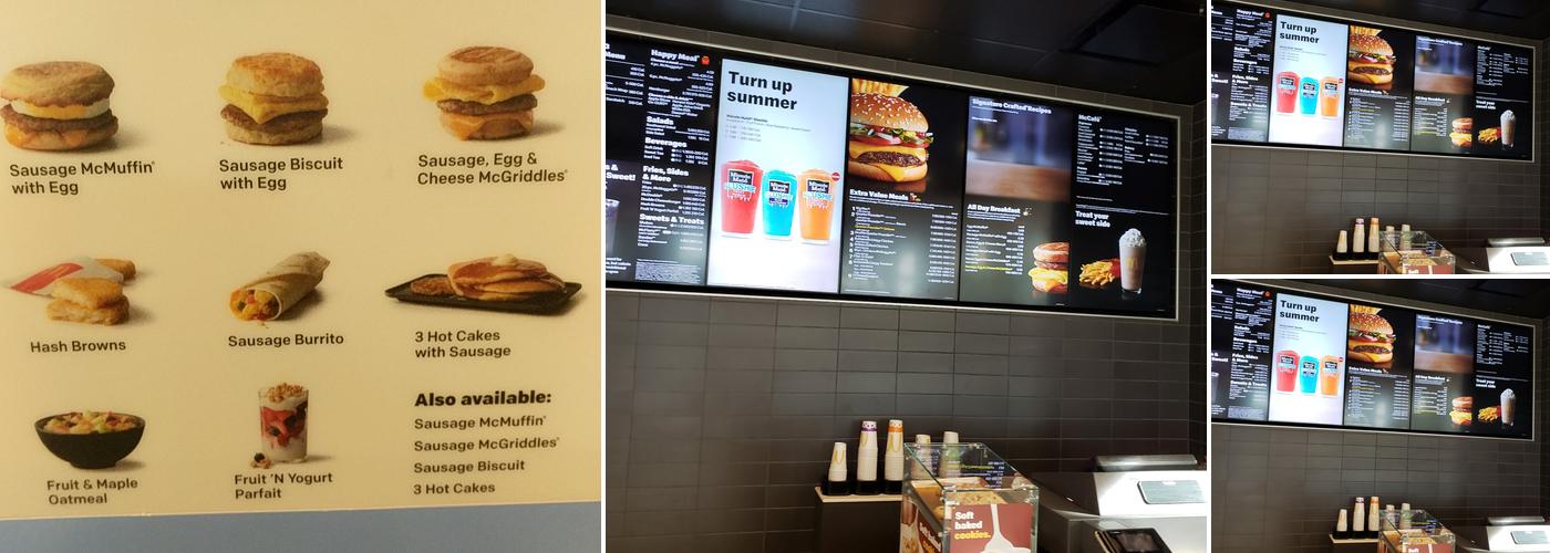 McDonald's Menu