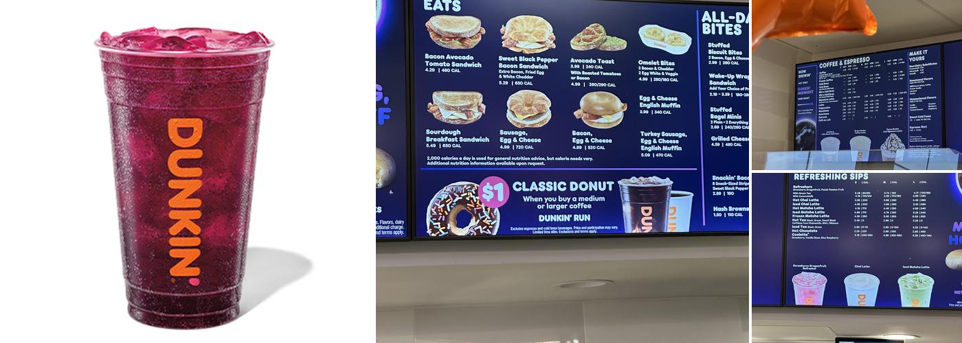 Dunkin' Menu