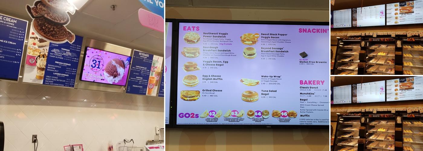 Dunkin' Menu