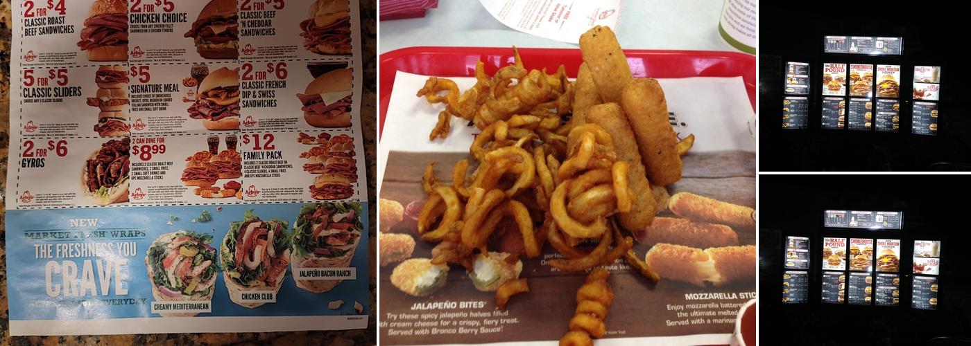 Arby's Menu
