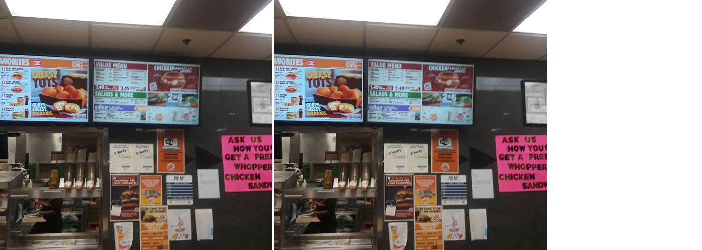 Burger King Menu