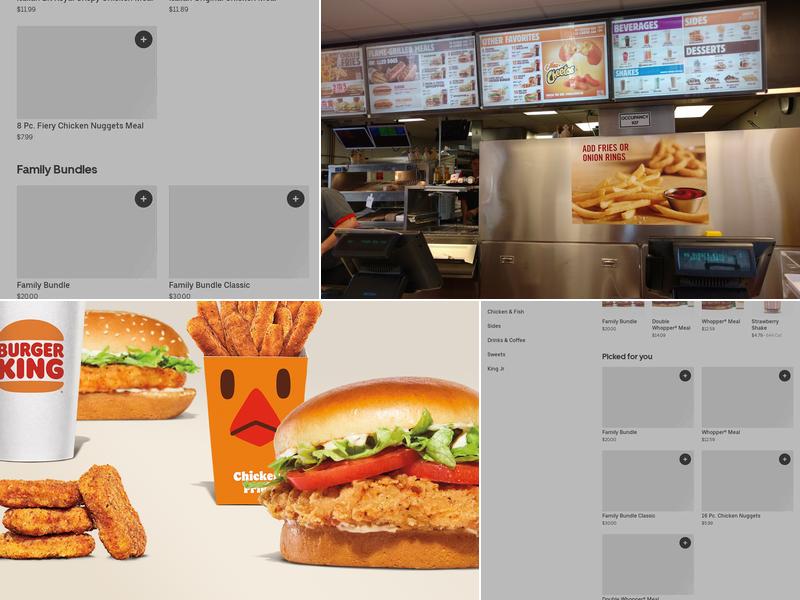 Burger King Menu