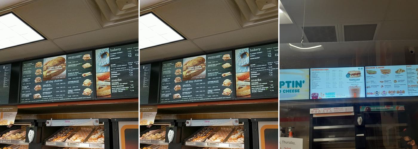Dunkin' Menu