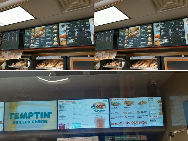 Dunkin' Menu