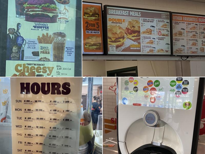 Burger King Menu