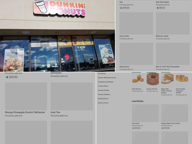 Dunkin' Menu
