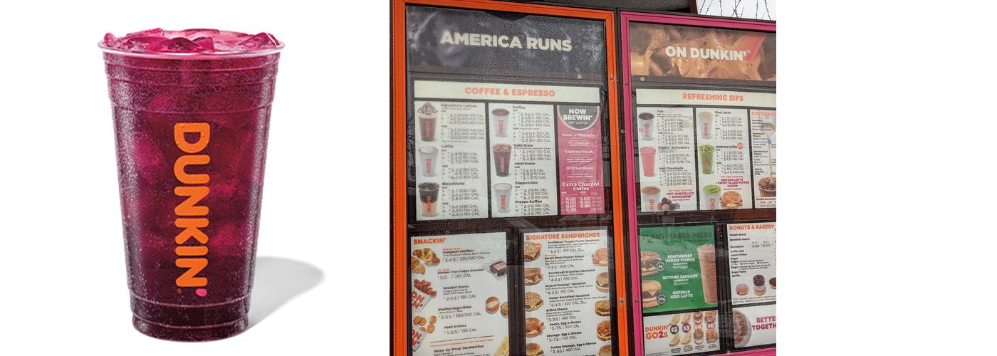Dunkin' Menu