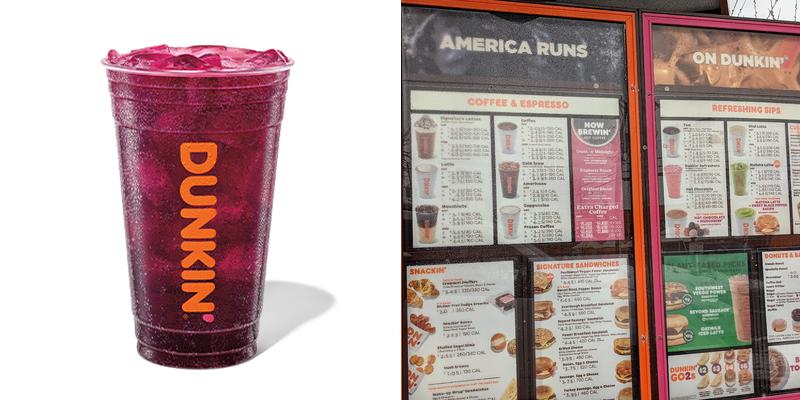 Dunkin' Menu