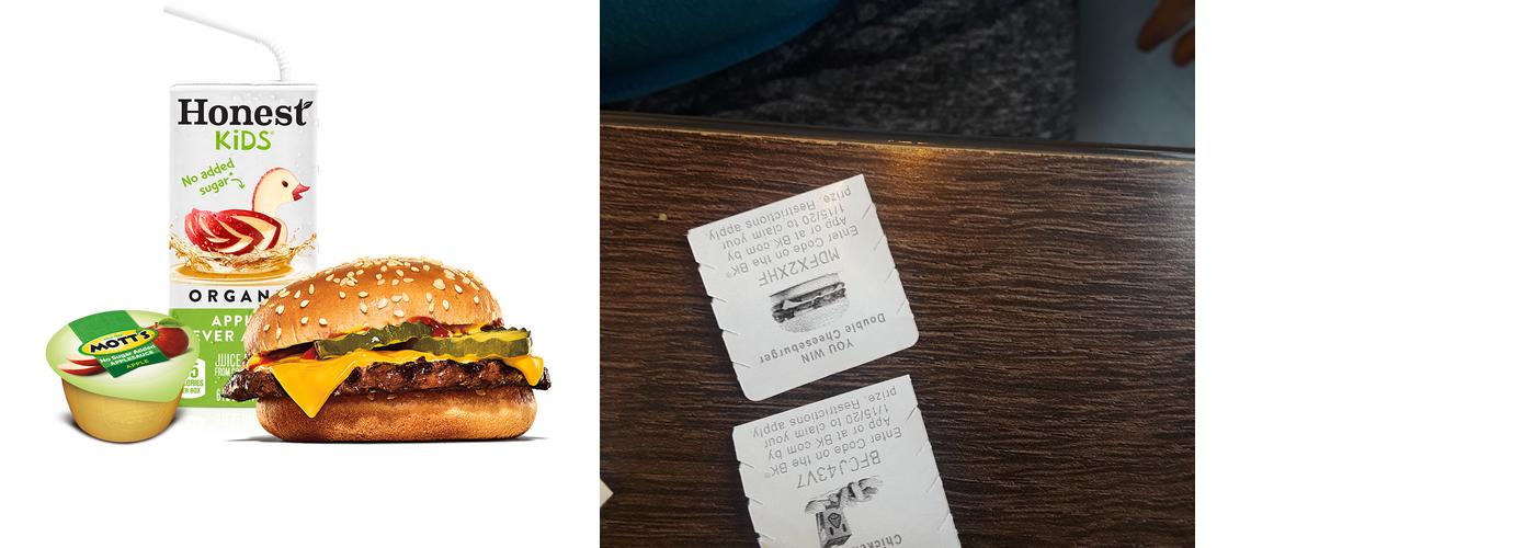 Burger King Menu