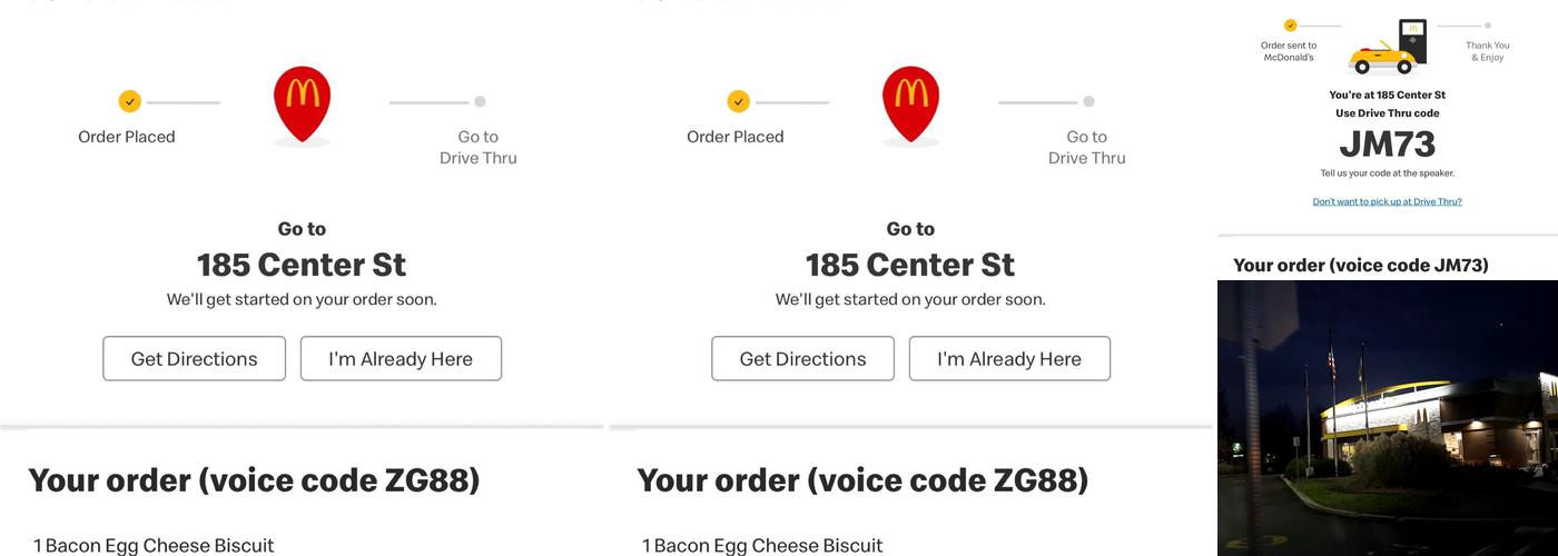 McDonald's Menu