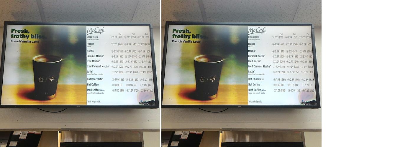 McDonald's Menu