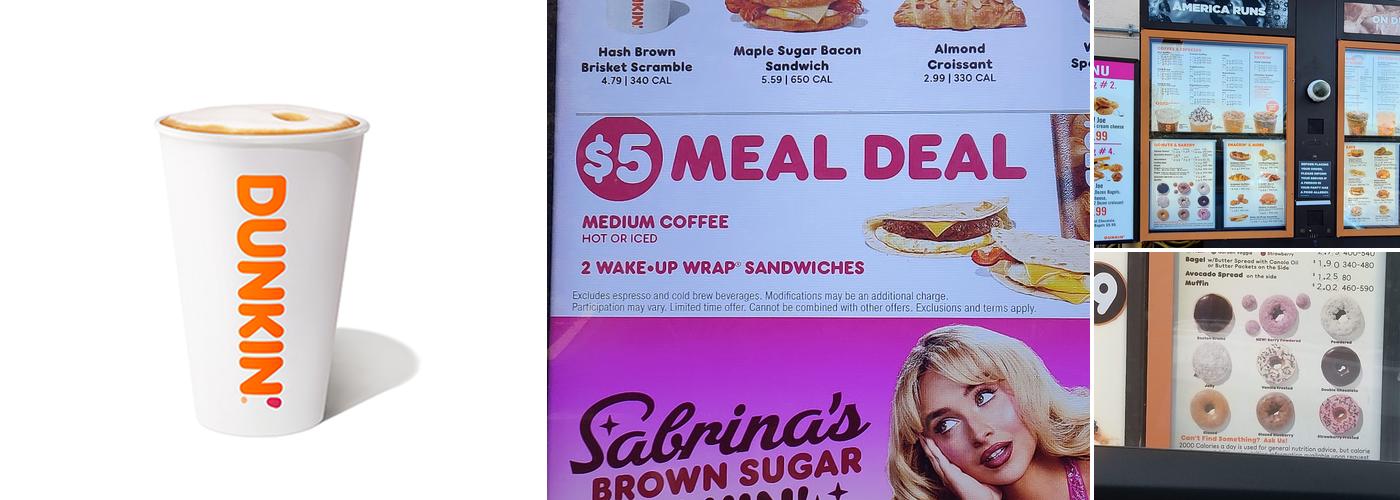 Dunkin' Menu