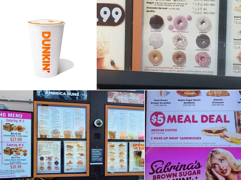 Dunkin' Menu