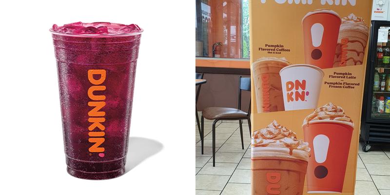 Dunkin' Menu