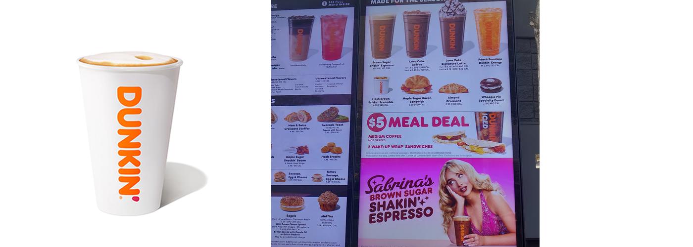 Dunkin' Menu