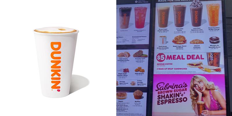 Dunkin' Menu