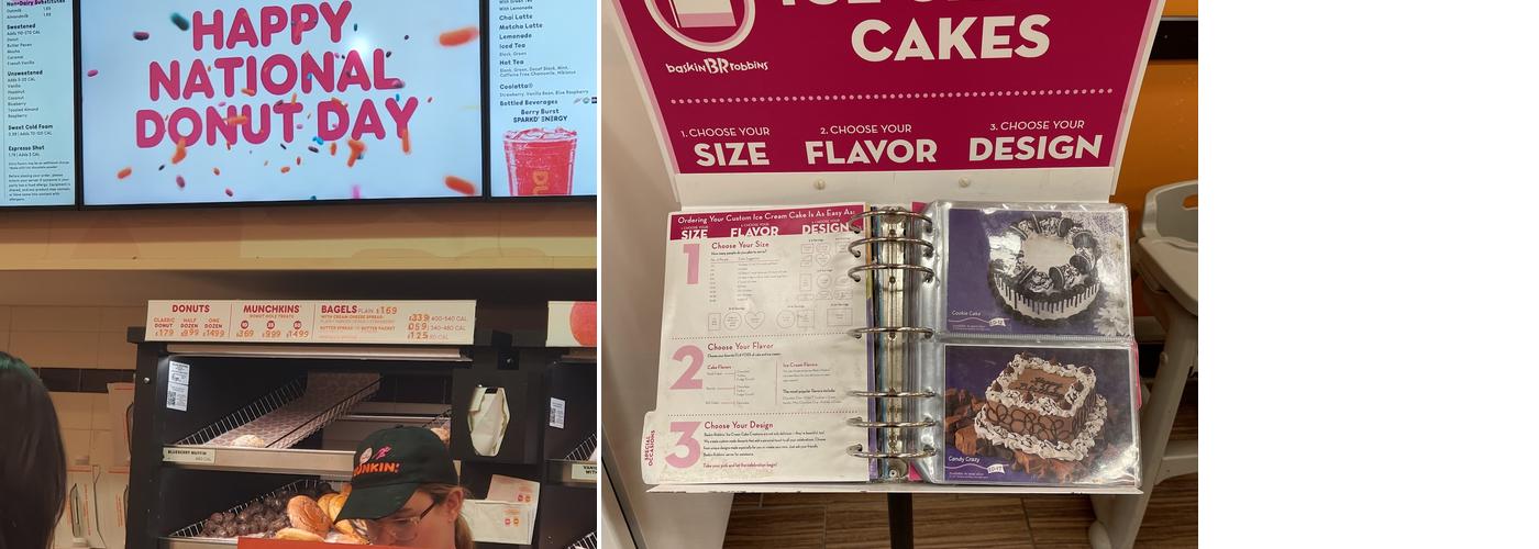 Dunkin' Menu