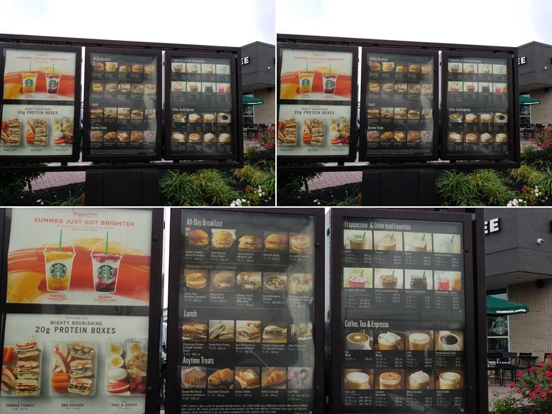 Starbucks Menu
