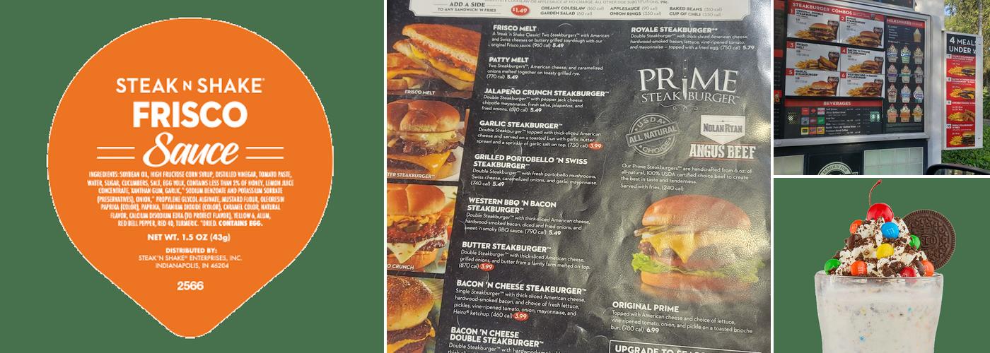 Steak 'n Shake Menu