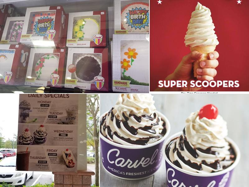 Carvel Menu
