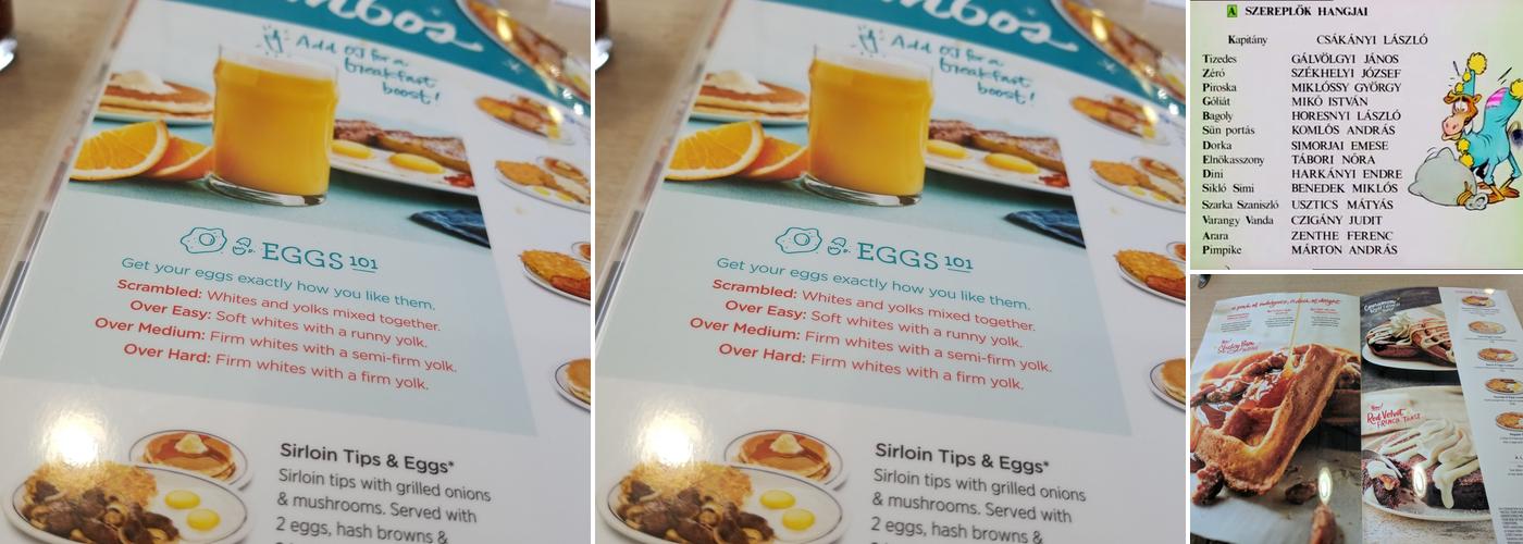 IHOP Menu