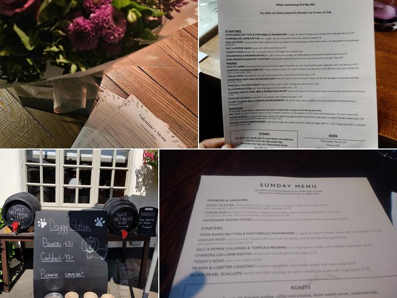 The Crooked Chimney Menu