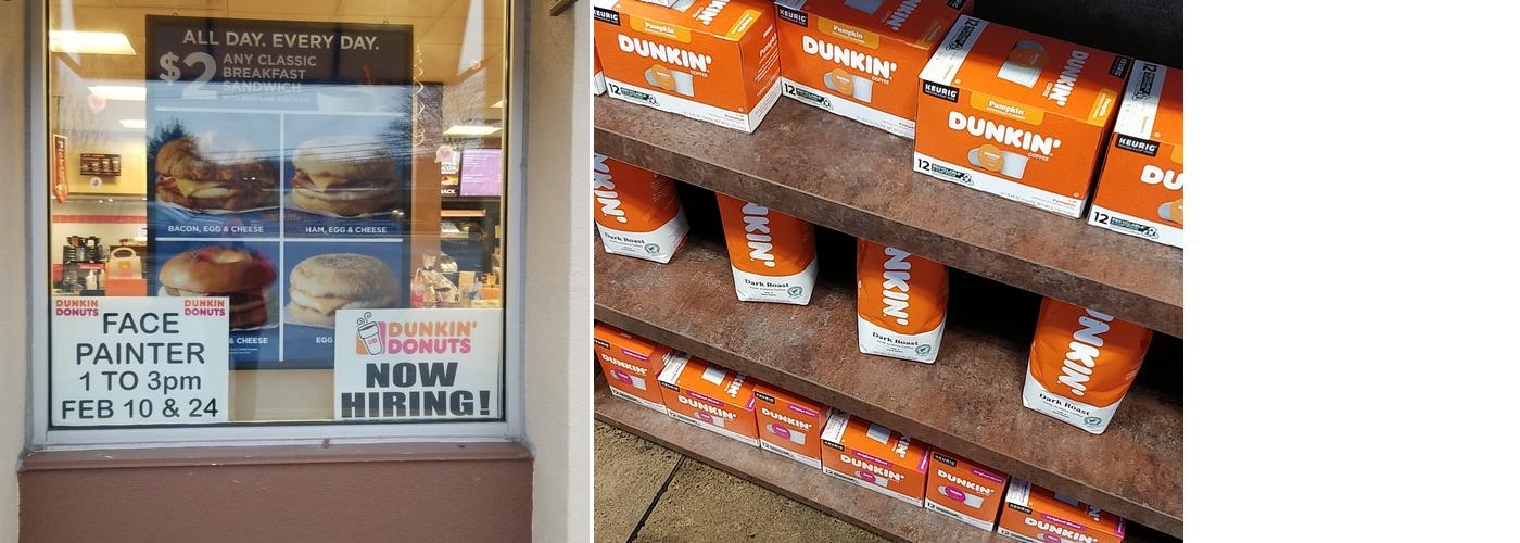 Dunkin' Menu