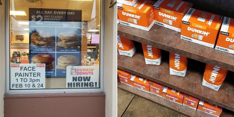 Dunkin' Menu