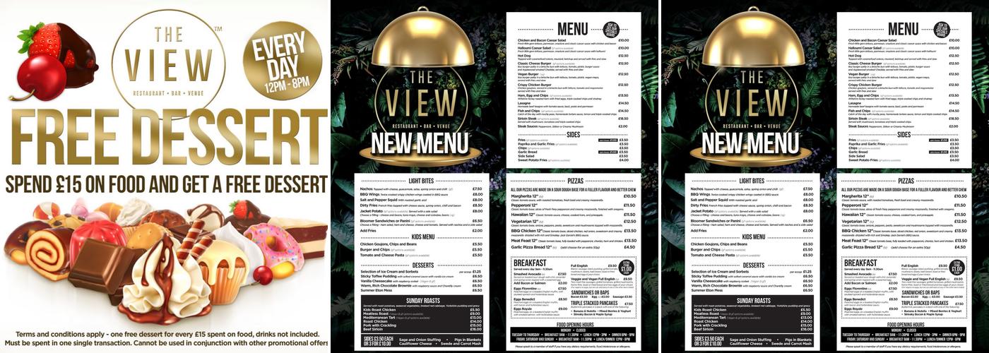 The View Menu