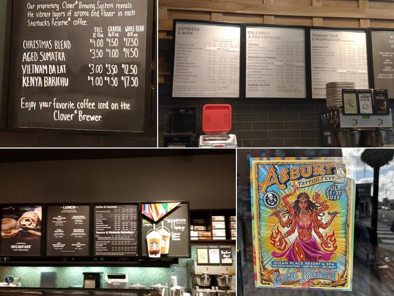 Starbucks Menu