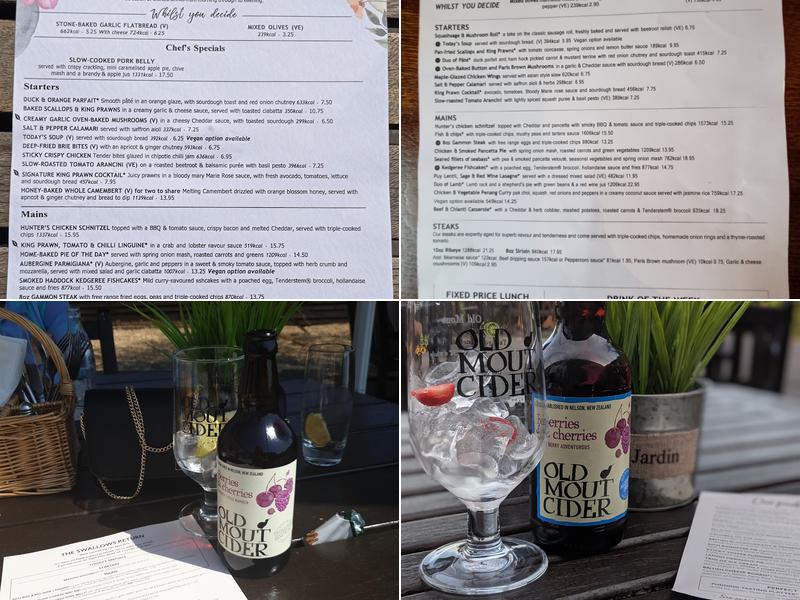 The Swallows Return Menu