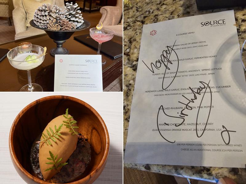 SOURCE at Gilpin Hotel Menu